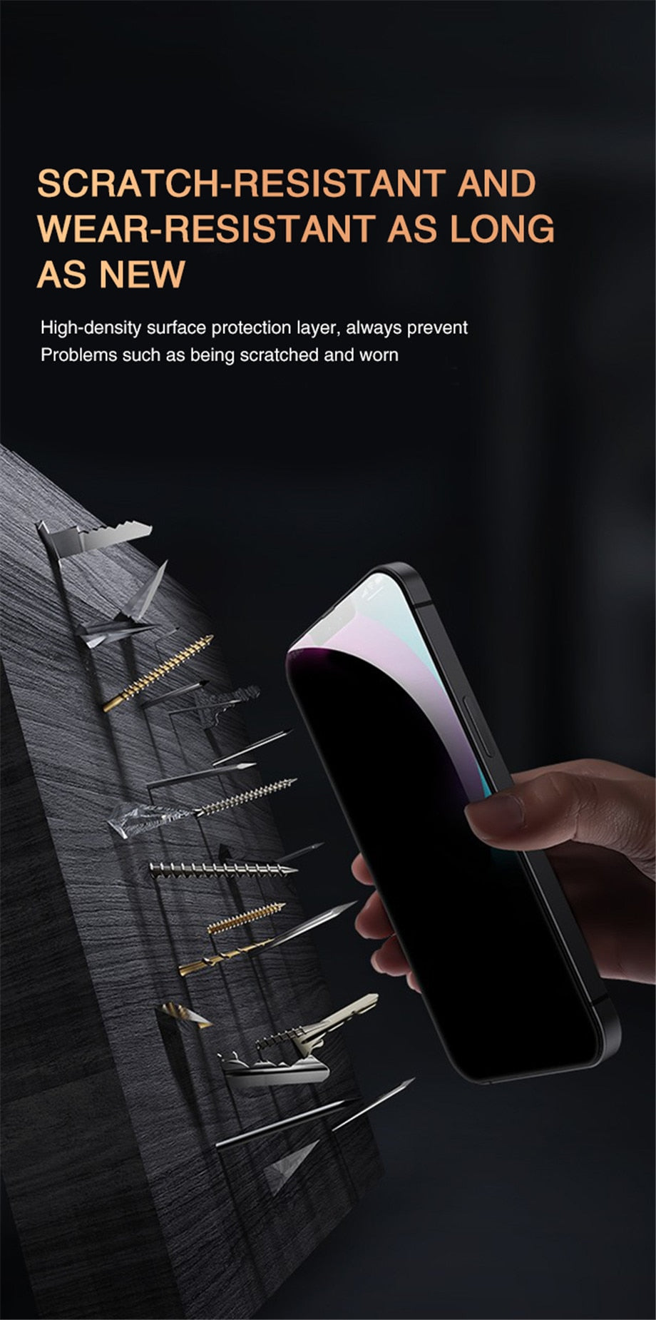 Anti- Spy Screen Protector 2.0